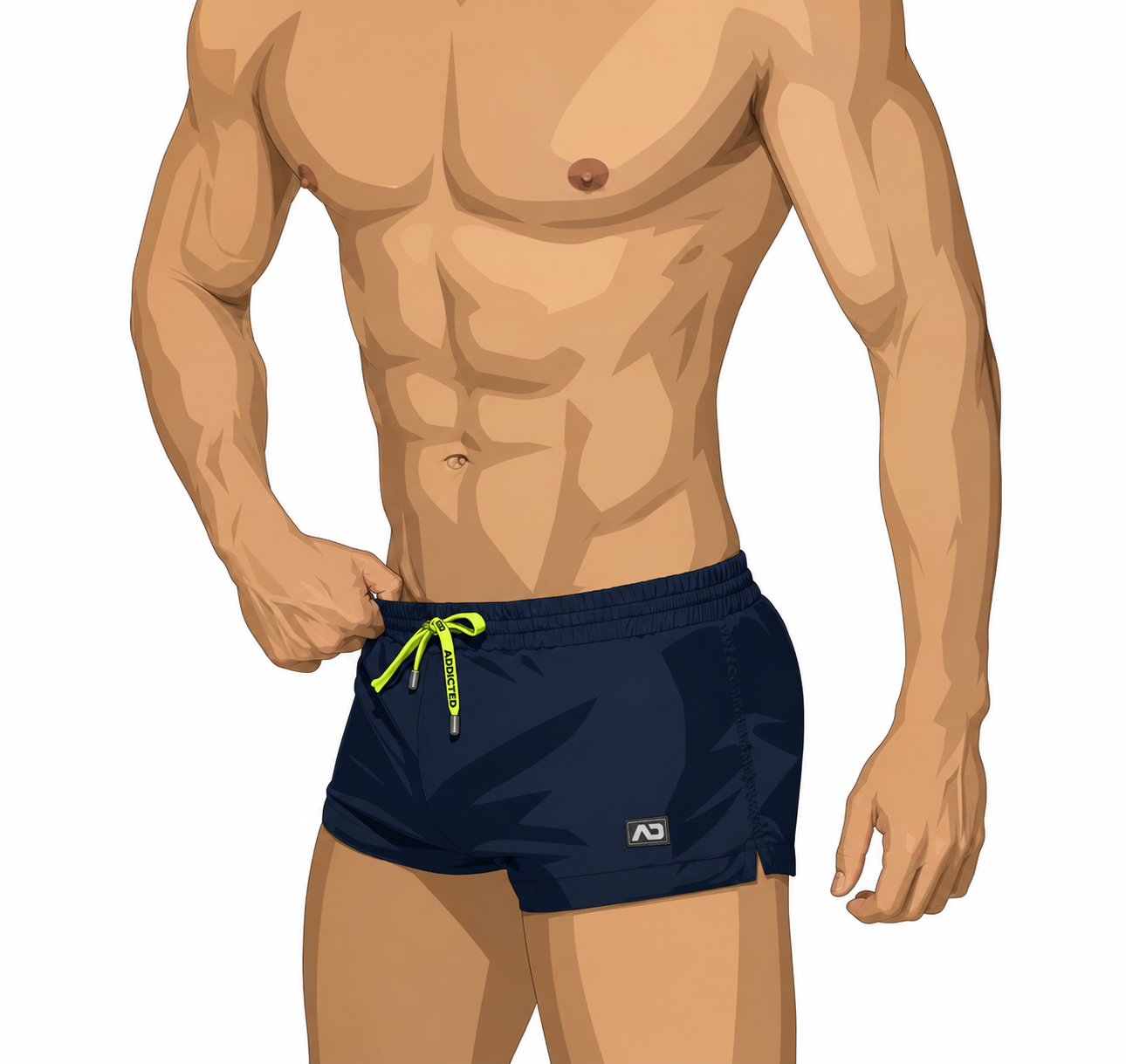 ADDICTED - Basic Mini Shorts