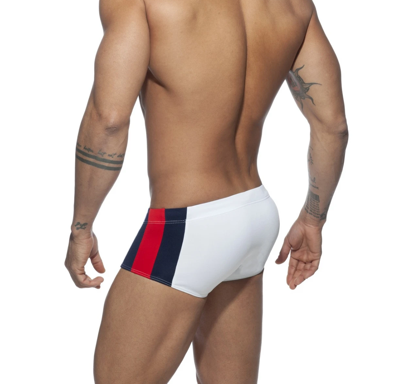 ADDICTED - Stripes Basic Swim Sunga