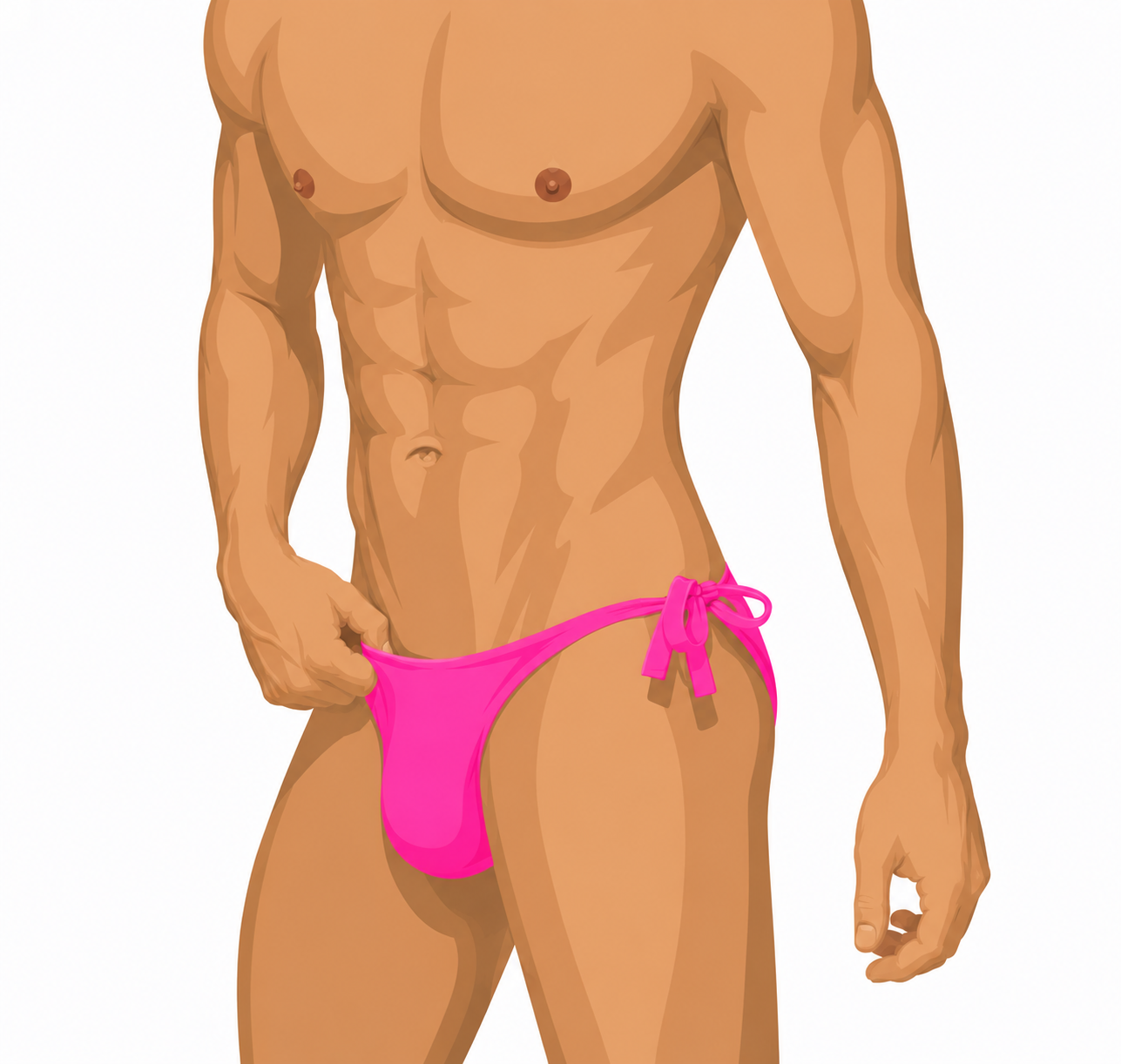 ADDICTED - Multi Cord Swim Bikini Brief