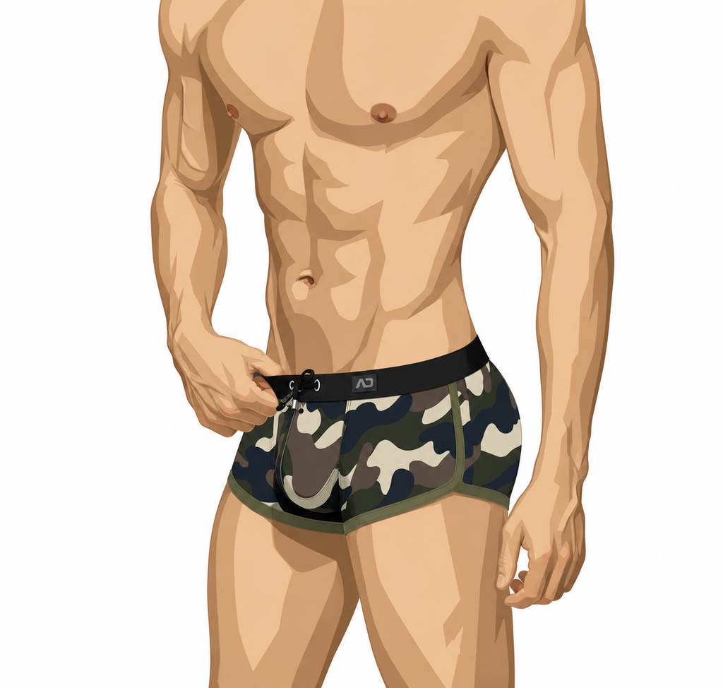 ADDICTED - Plain Swim Boxer