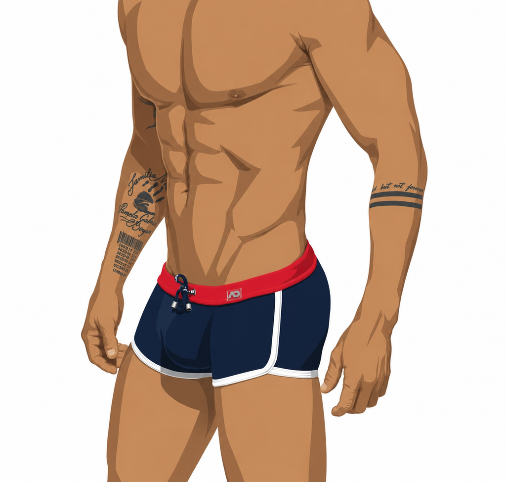 ADDICTED - Plain Swim Boxer