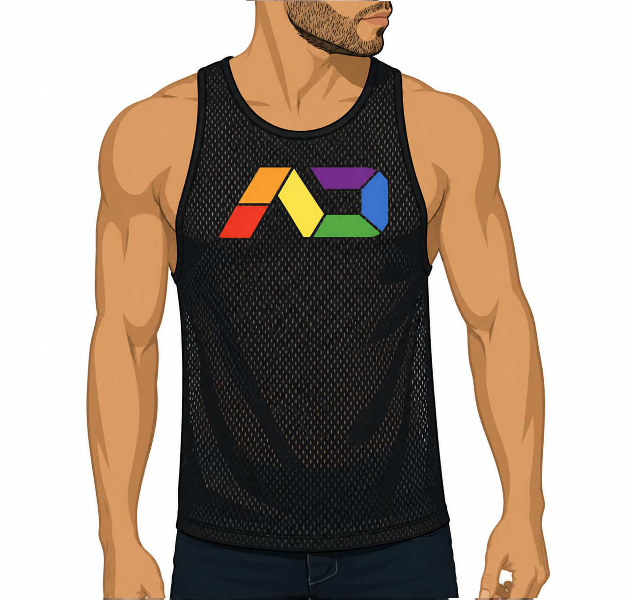 ADDICTED - Rainbow Tank