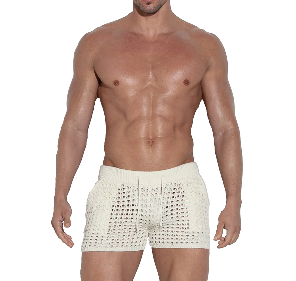 CODE 22 - Crochet Knit Shorts
