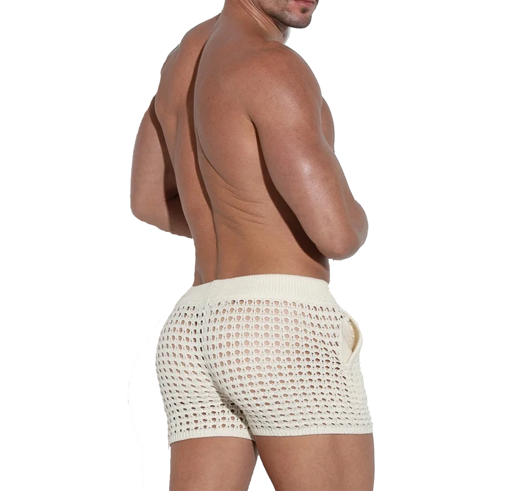 CODE 22 - Crochet Knit Shorts