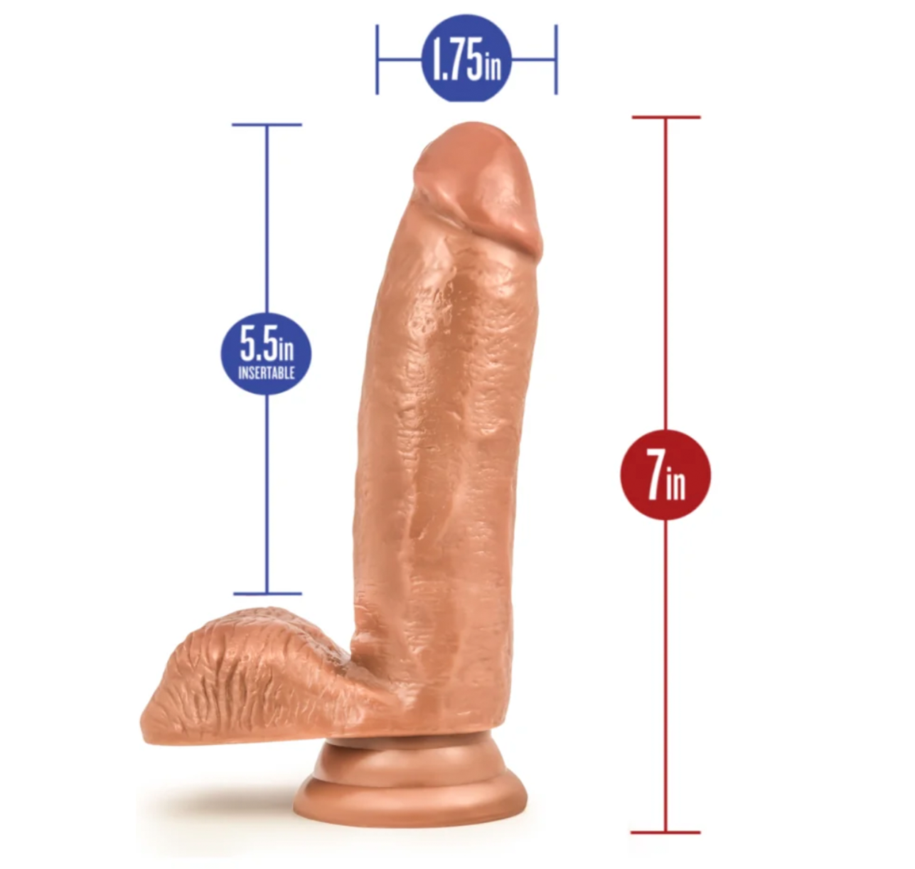 Coverboy - Manny The Fireman Latin 7-Inch Dildo