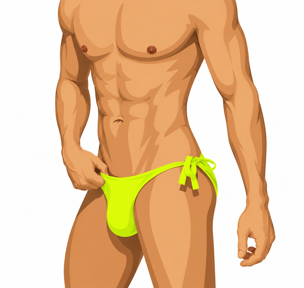 ADDICTED - Multi Cord Swim Bikini Brief