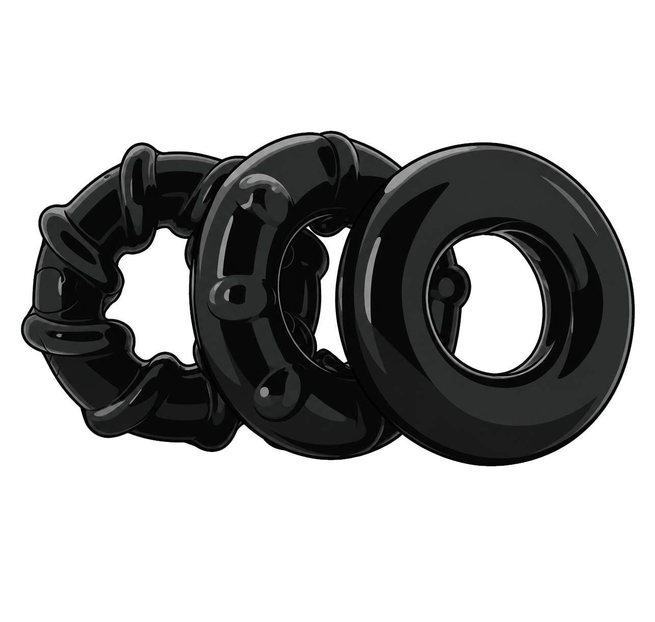Renegade Dyno Rings - Super Stretchable Set of 3