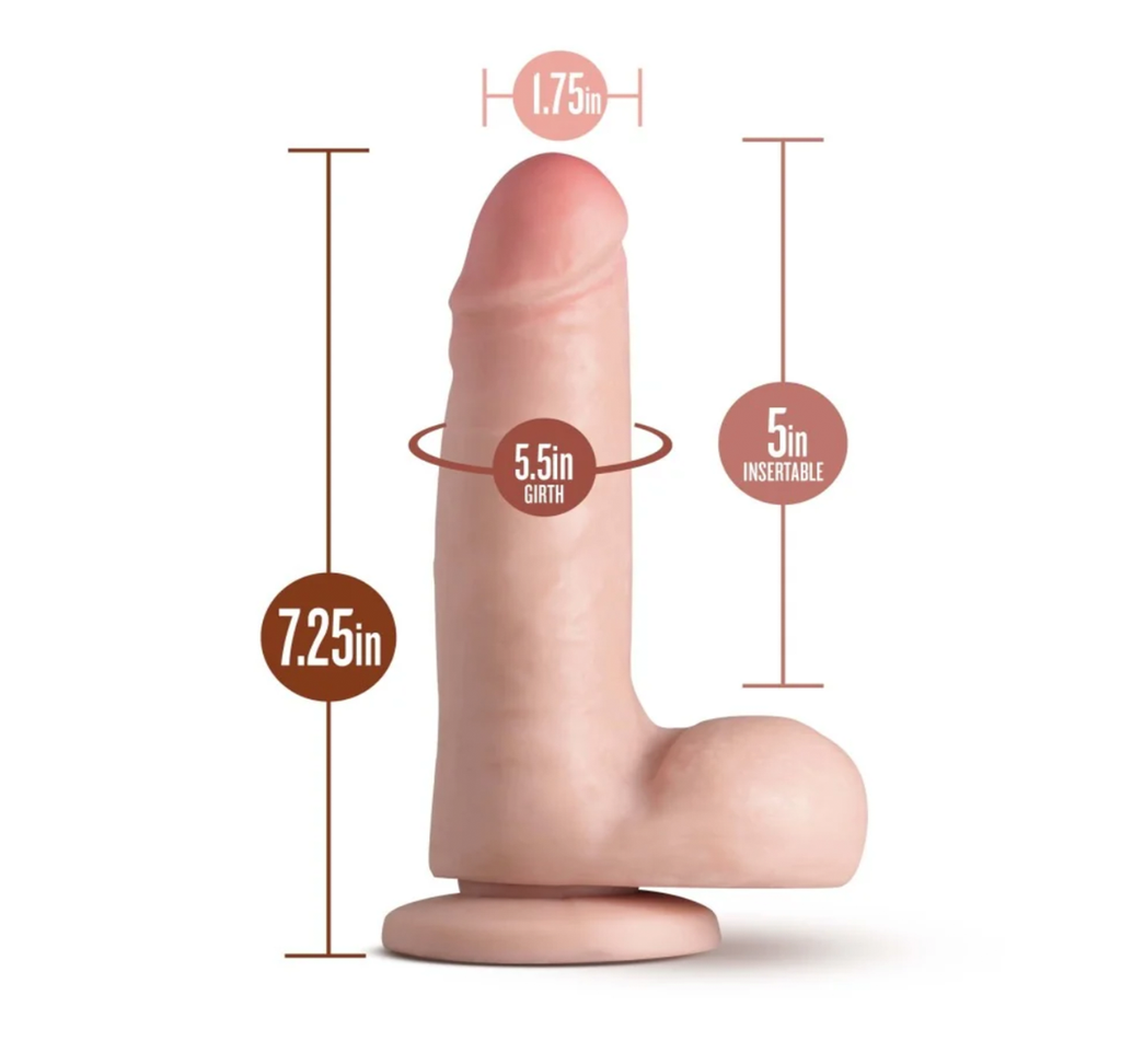 Coverboy - K Pop Star Realistic Beige 7.25-Inch Dildo