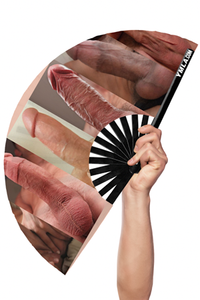 All About the Dicks - Hand Fan