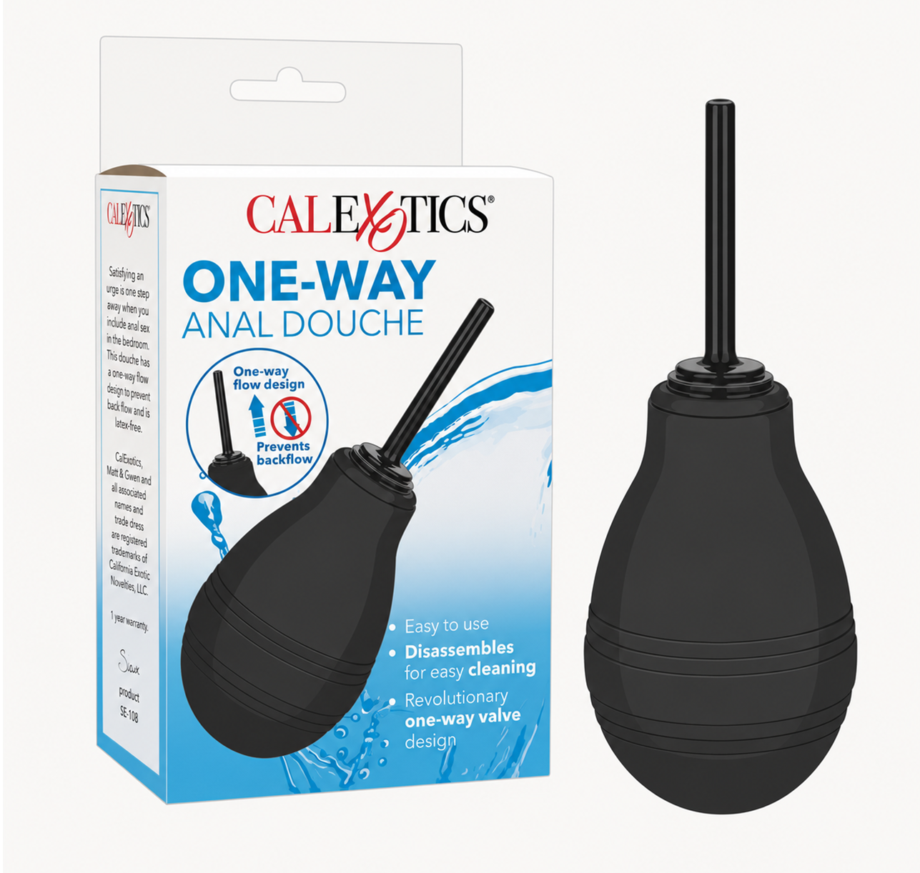 Calexotics - One Way Anal Douche 7.3oz