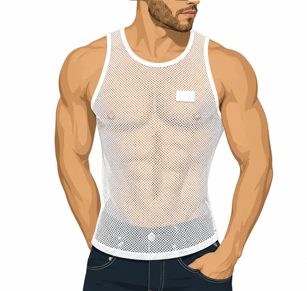 ADDICTED - Fresh Mesh Tank Top