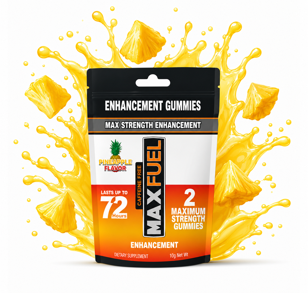 MaxFuel  - Pineapple Enhancement Gummies - On the Go 2 Pack