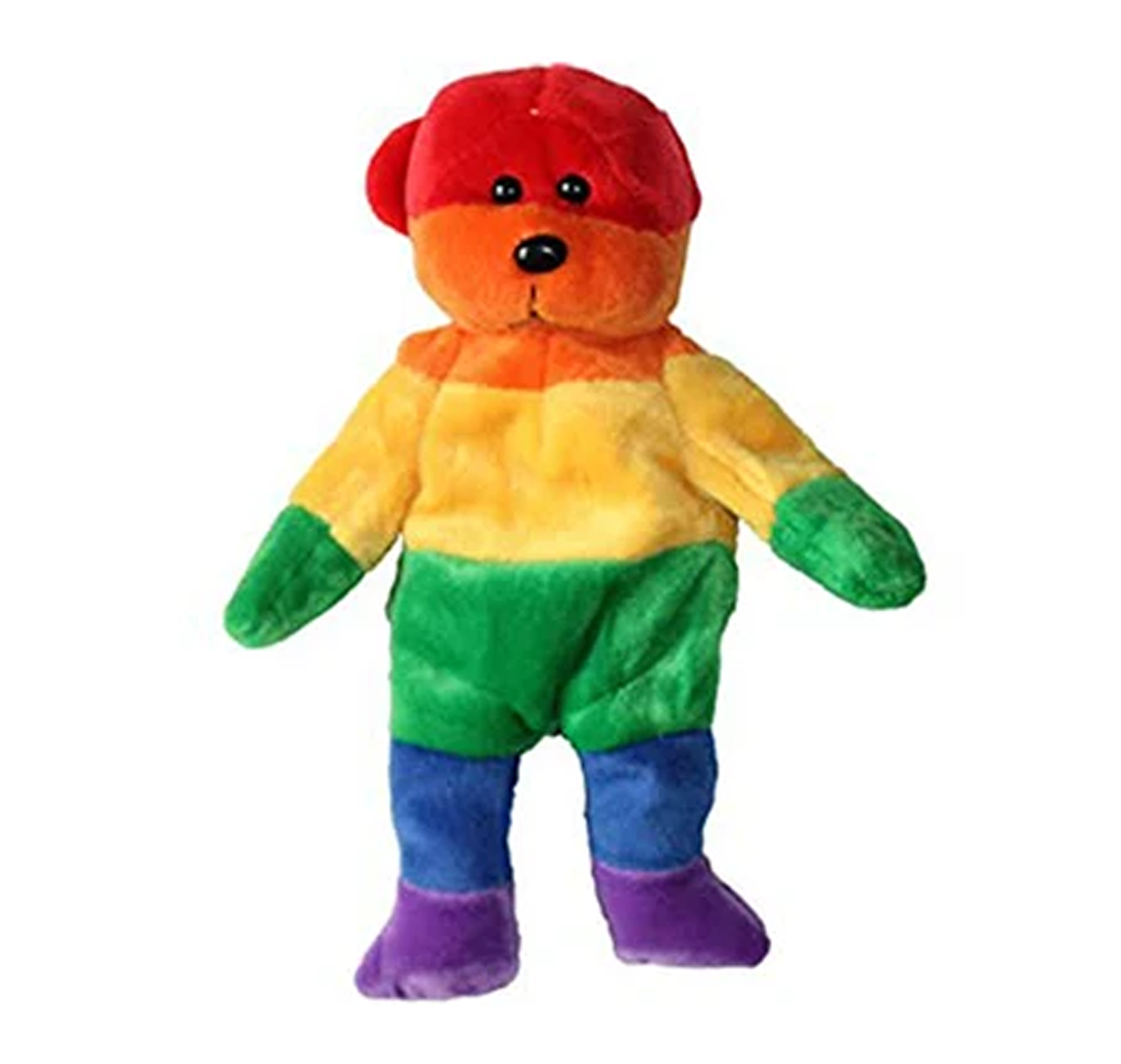 Mr Fluffy Rainbow Bear