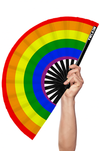 Rainbow - Hand Fan