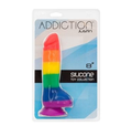 ADDICTION - Silicone 8 inch Rainbow Dildo