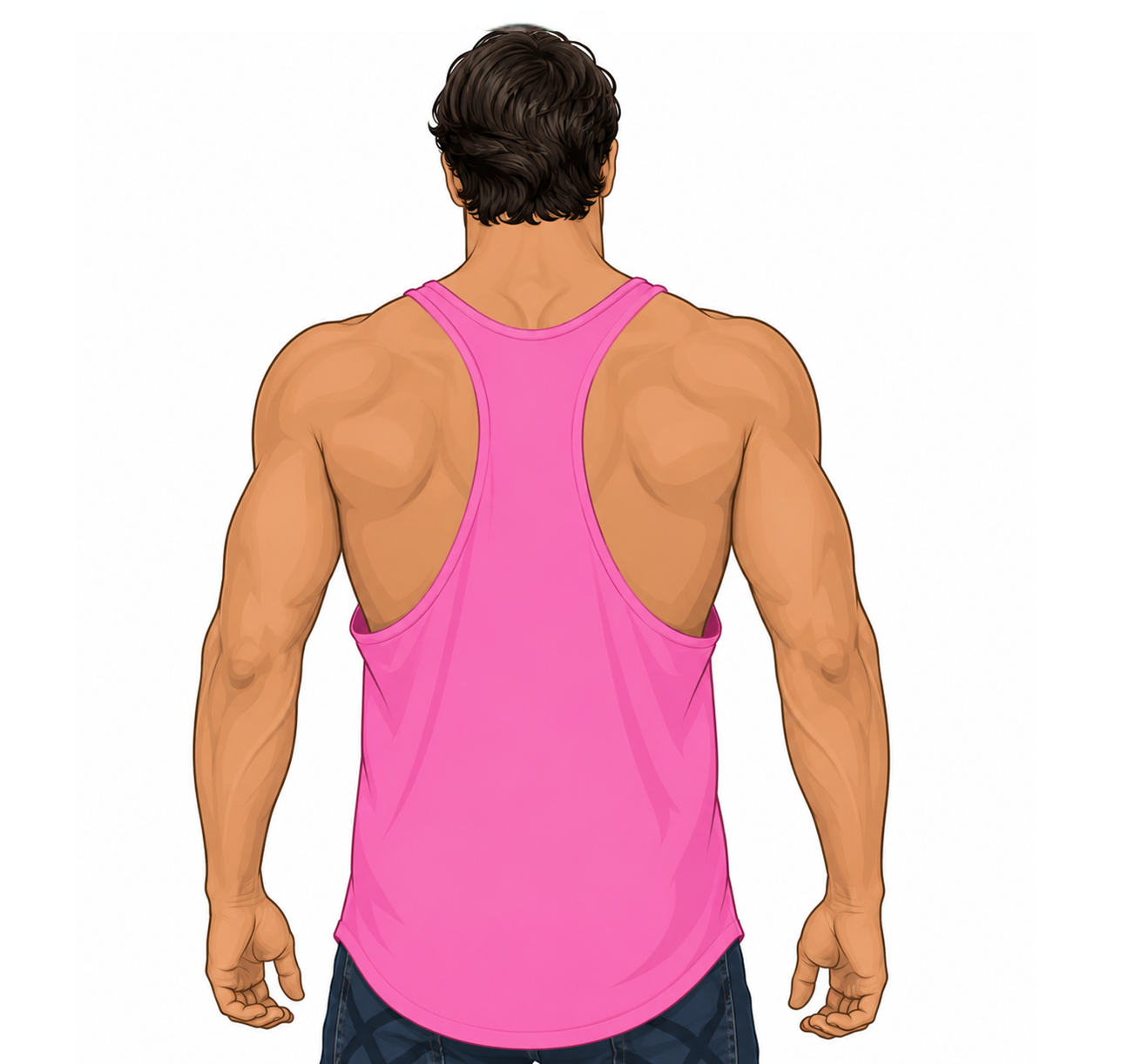 Y.M.L.A. CALIFORNIA GYM GEAR Y-BACK TANK