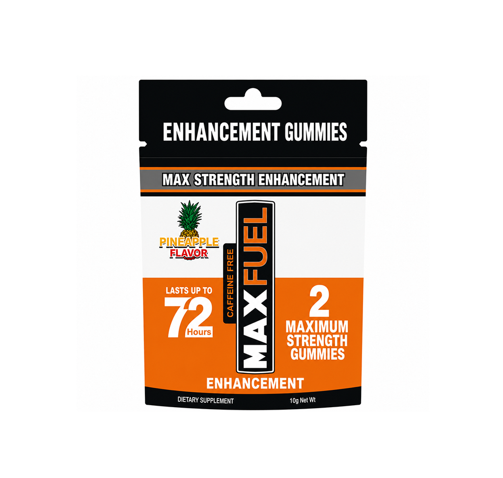 MaxFuel  - Pineapple Enhancement Gummies - On the Go 2 Pack