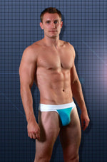 Doreanse 1258-WHT Warrior Thong Color White-Turquoise