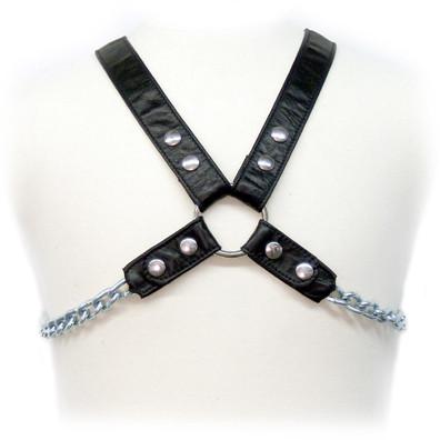 Leather And Chain Harness