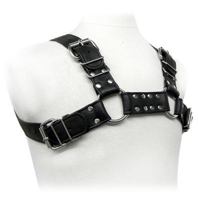 Garment Leather Bull Dog Harness