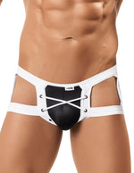 CandyMan 99137 Jockstrap Color Black-White