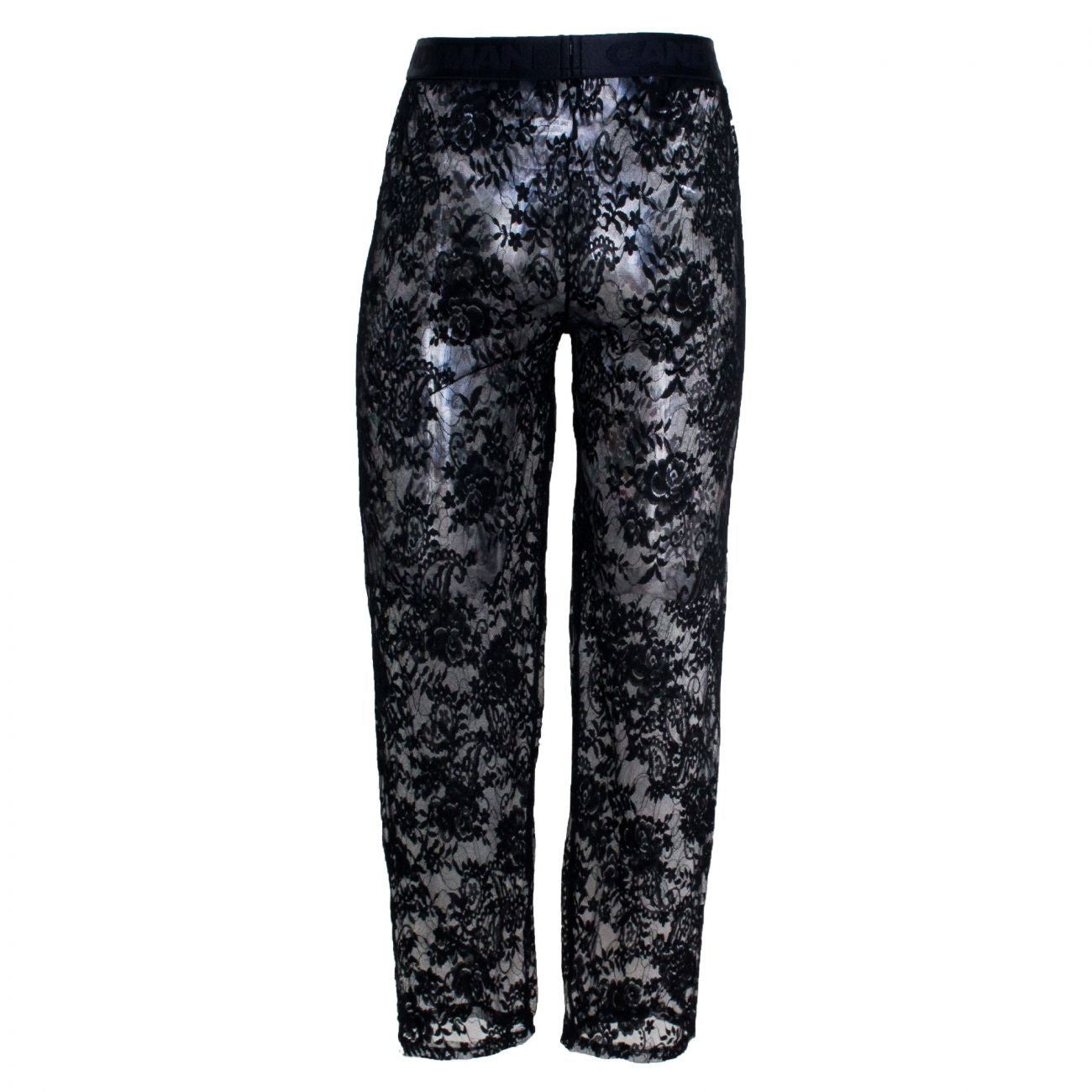 CandyMan 99234X Lace Lounge Pants Color Black