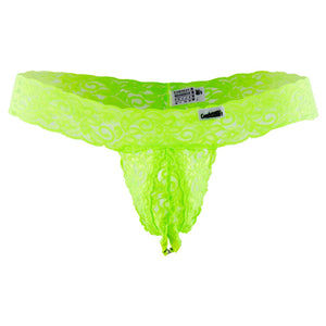 CandyMan 99315 Peek a Boo Thongs Color Green