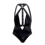 CandyMan 99486 Bodysuit Color Black