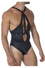 CandyMan 99486 Bodysuit Color Black