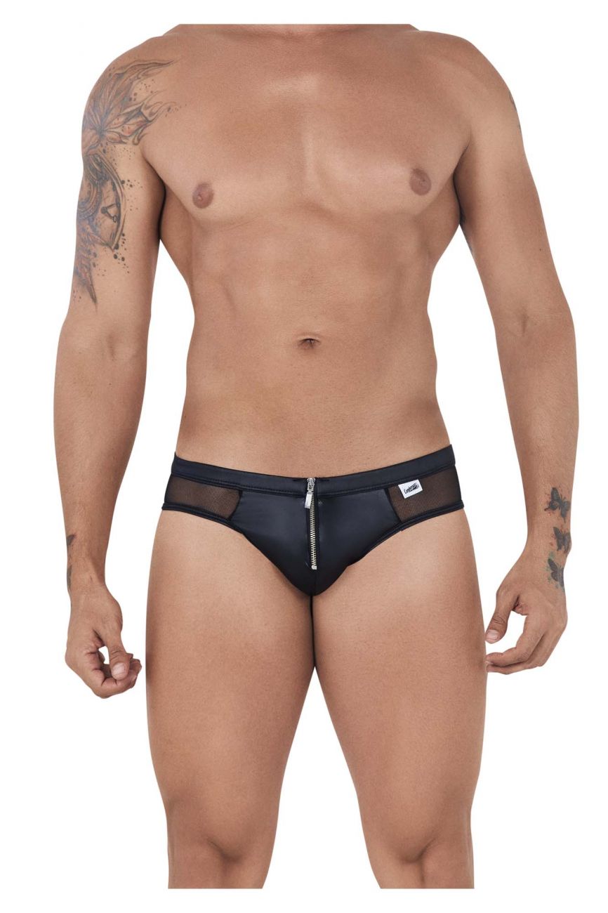 CandyMan 99500 Zipper-Mesh Bikini Color Black