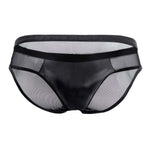 CandyMan 99500 Zipper-Mesh Bikini Color Black