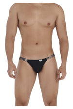 CandyMan 99536 Bikini Jockstrap Color Black-Animal Print