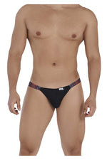 CandyMan 99536 Bikini Jockstrap Color Black Stripes