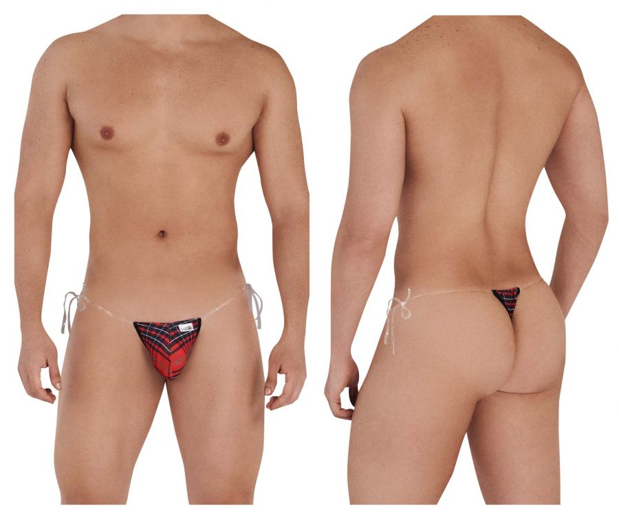 CandyMan 99571 Invisible Micro G-String Color Red Prints