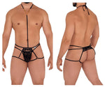 CandyMan 99583 Leash Jockstrap Color Black