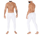 Clever 0373 Visual Athletic Pants Color White