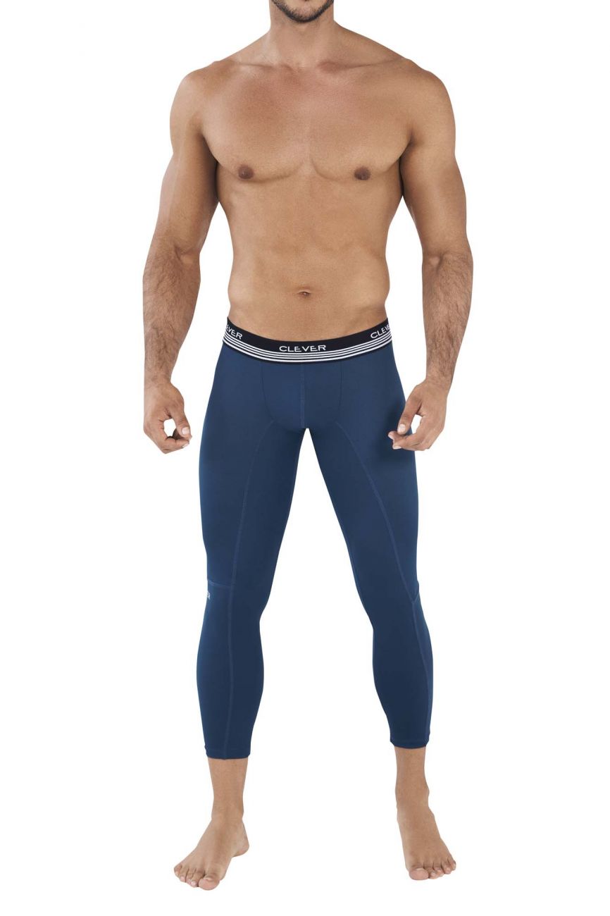 Clever 0423 Reaction Athletic Pants Color Green