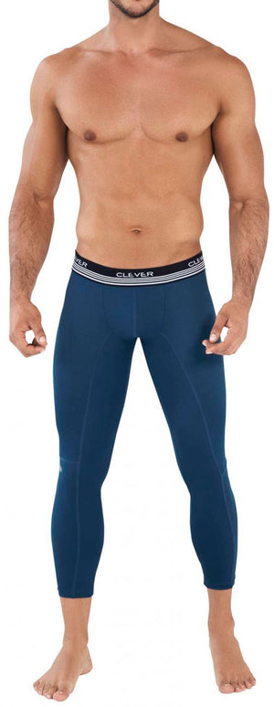 Clever 0423 Reaction Athletic Pants Color Green