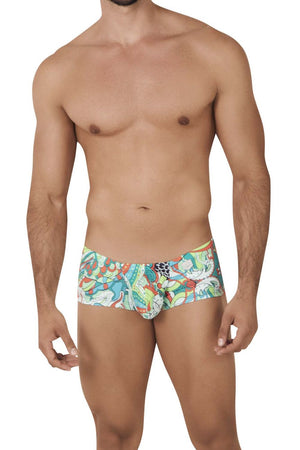 Clever 0542-1 Psychedelic Trunks Color Green