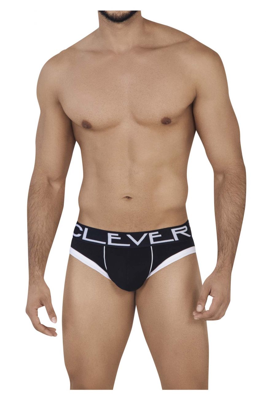 Clever 0624-1 Unchainded Briefs Color Black – BlockParty Weho