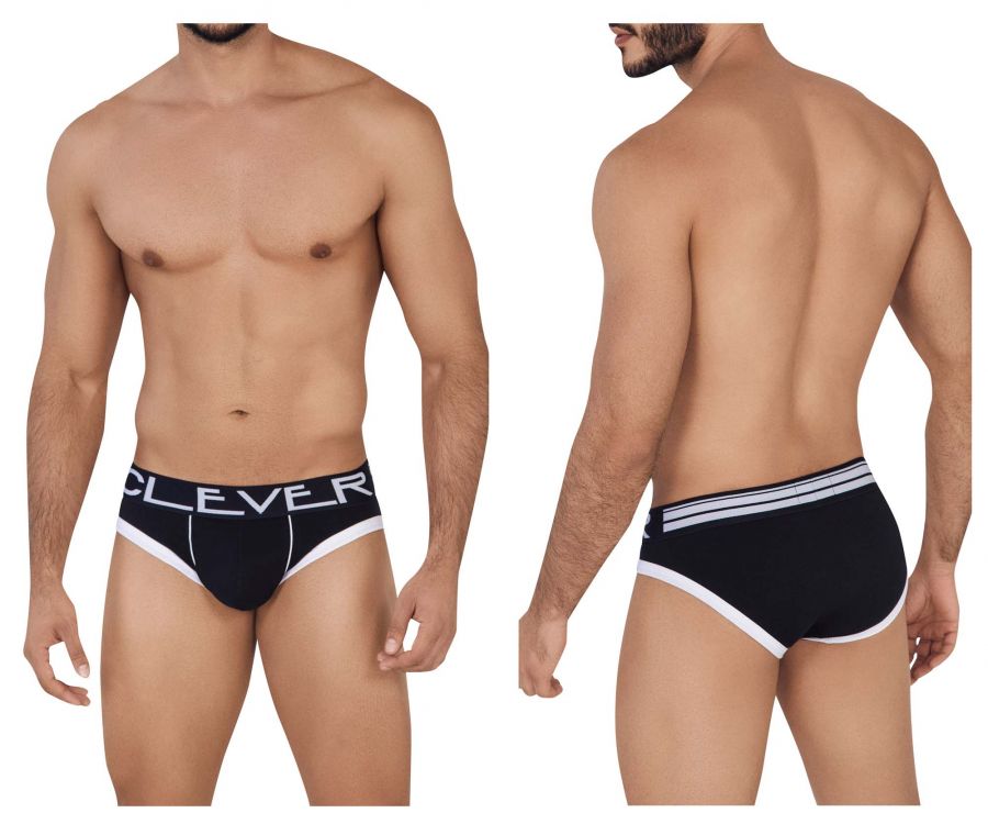 Clever 0624-1 Unchainded Briefs Color Black – BlockParty Weho