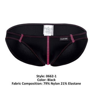 Clever 0662-1 Rest Briefs Color Black