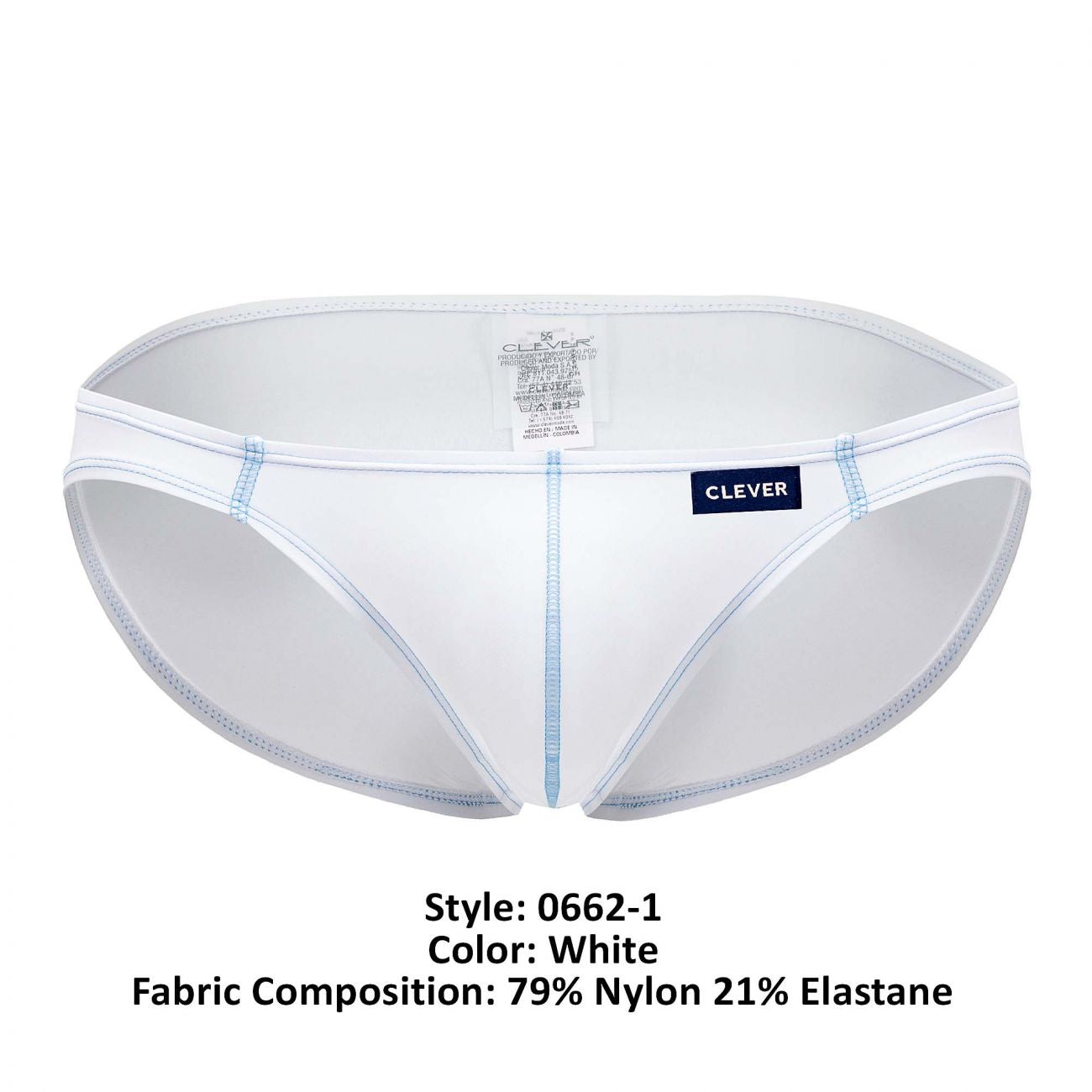 Clever 0662-1 Rest Briefs Color White