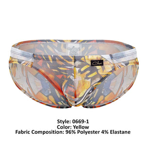 Clever 0669-1 Tonos Briefs Color Yellow