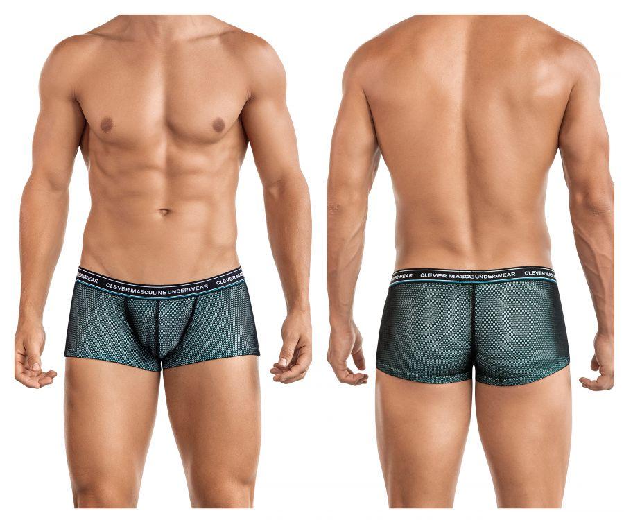 Clever 2433 Top Latin Trunks Color Green