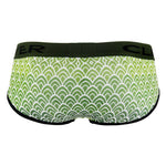 Clever 5346 Mask Piping Briefs Color Green