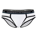 Clever 5374 Asian Piping Briefs Color White