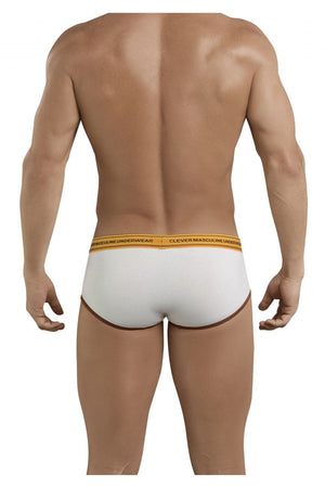 Clever 5394 Attractive Piping Briefs Color Beige