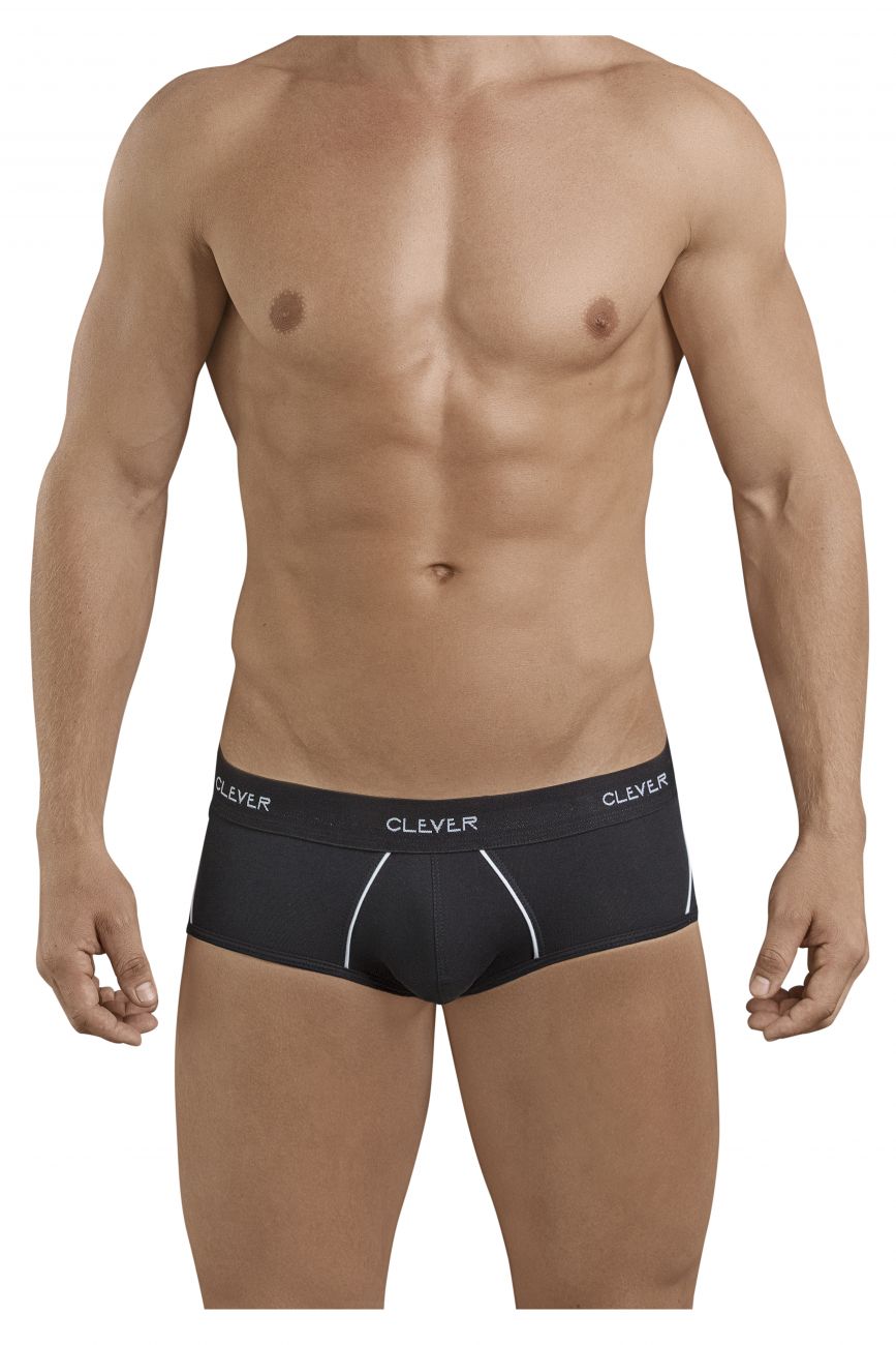Clever 5399 Stunning Piping Briefs Color Black