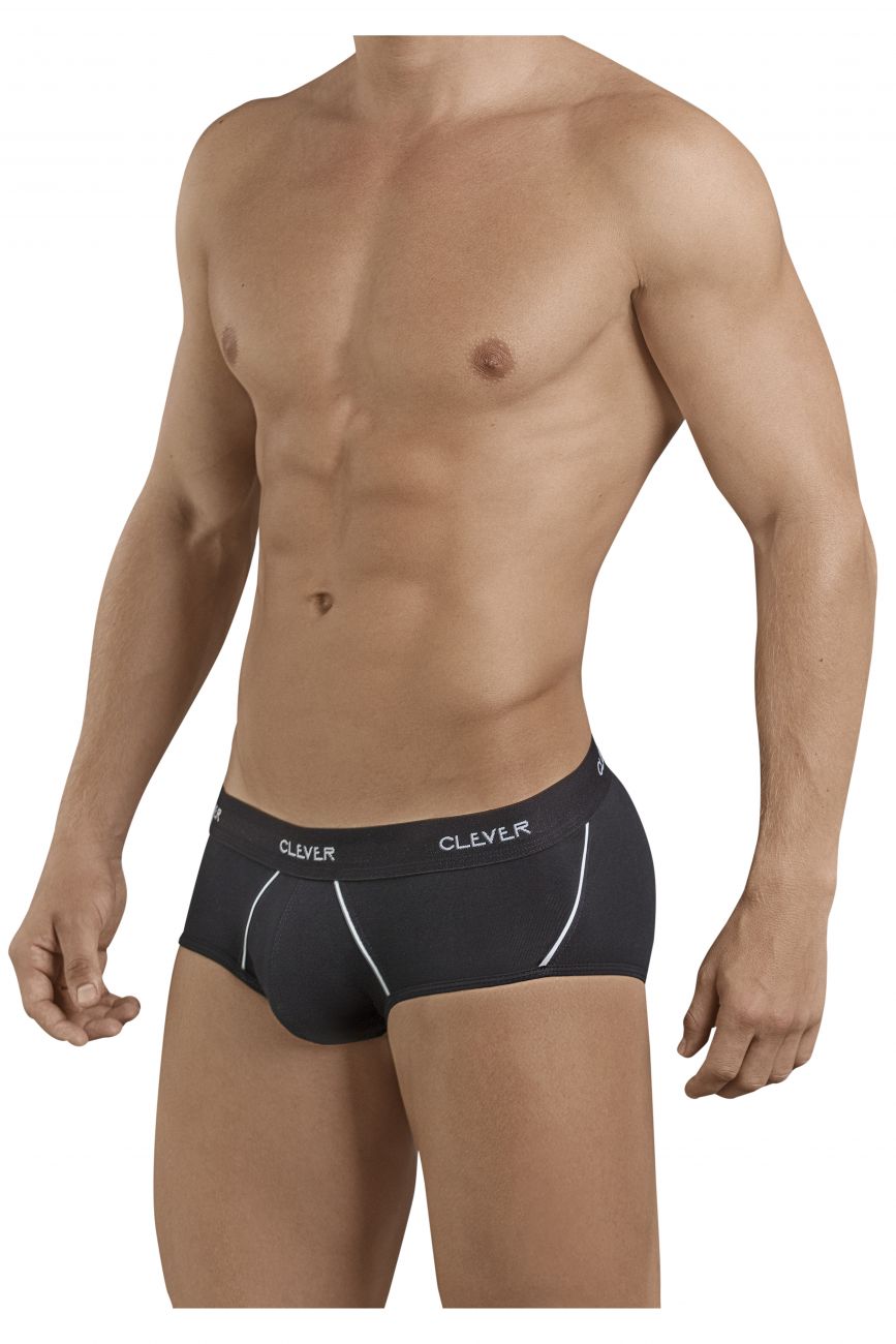 Clever 5399 Stunning Piping Briefs Color Black